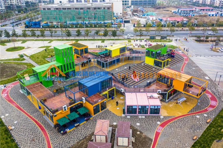 鄭州集裝箱商業街集裝箱商鋪集裝箱市集