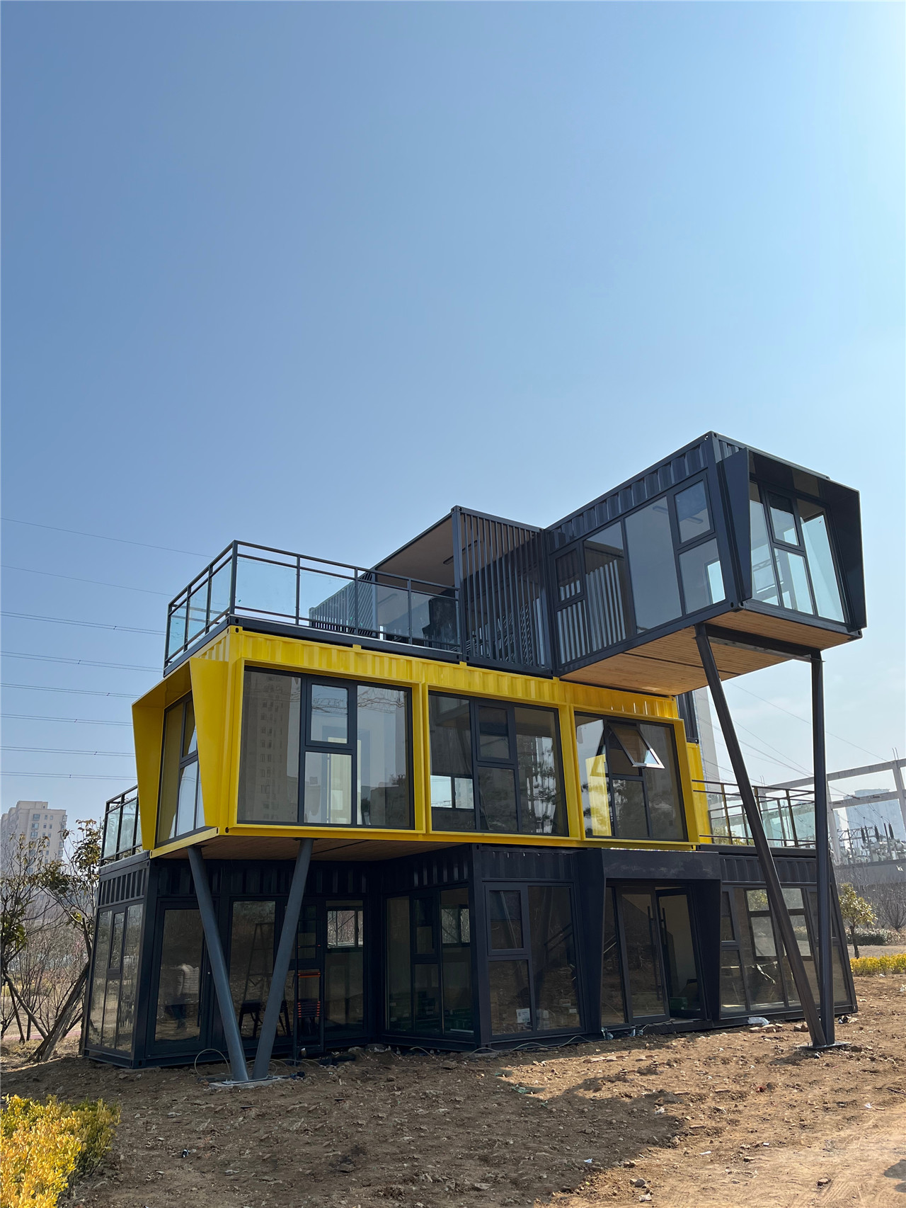 集裝箱景區接待中心集裝箱模塊化建筑